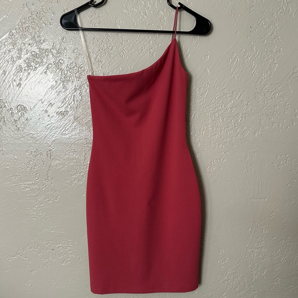 Nookie One-Shoulder Bodycon Dress